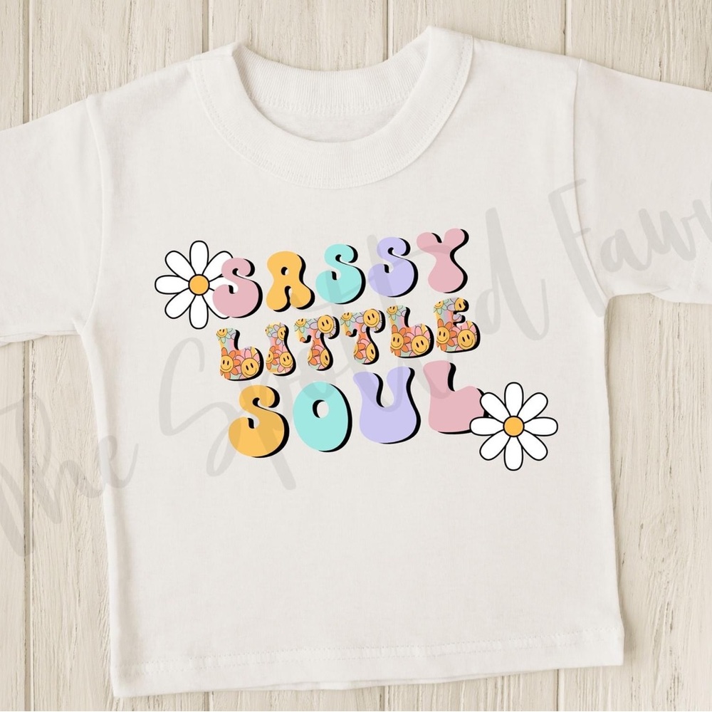 “Sassy Little Soul” kids tee